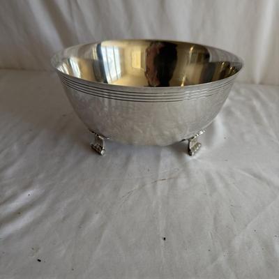 Sterling Silver Footed Bowl (LR-MG)