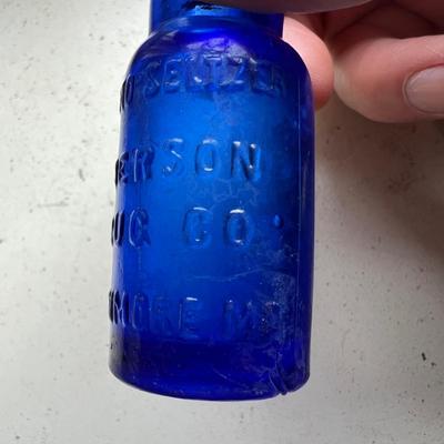 Grove Park Inn & More Antique Glass Medicine Bottles (B1-RG)