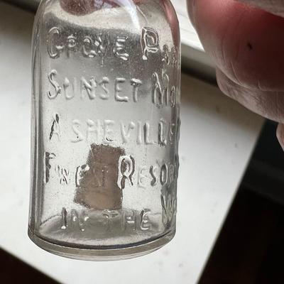 Grove Park Inn & More Antique Glass Medicine Bottles (B1-RG)