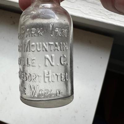 Grove Park Inn & More Antique Glass Medicine Bottles (B1-RG)