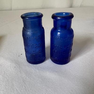 Grove Park Inn & More Antique Glass Medicine Bottles (B1-RG)