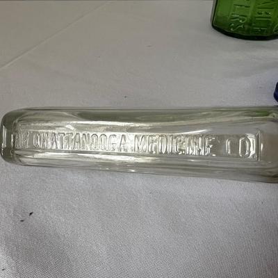 Grove Park Inn & More Antique Glass Medicine Bottles (B1-RG)