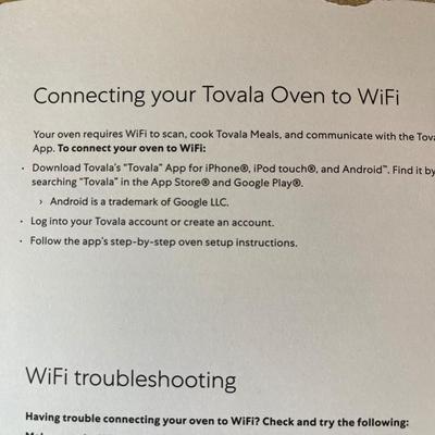 Tovala Smart Oven (M-BC)