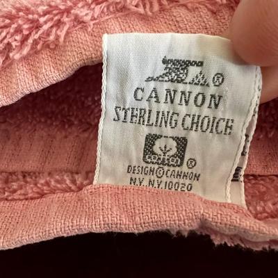 Three Sets of 100% Cotton Towels (B1-RG)