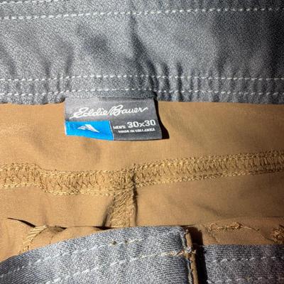 Tilley Hat, LL Bean, Eddie Bauer, Columbia & Mountain Khaki Pants-Size 30 (LR-MG)