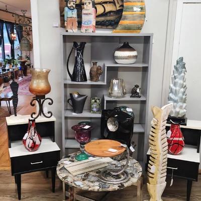 These estate items can be found at the Watertown Antique Collective