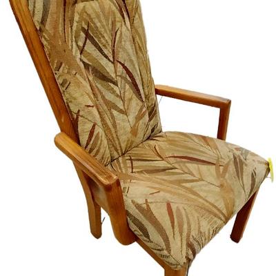 Set a five mid-century chairs one arm chair and four side chairs