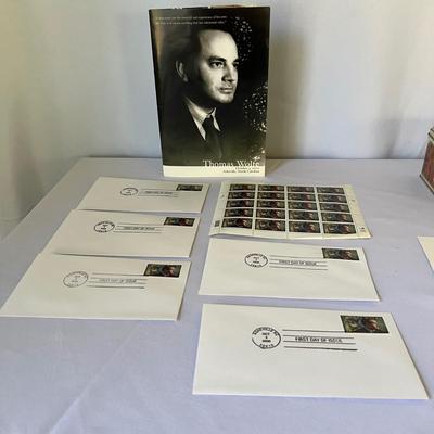 Thomas Wolfe Collector’s Stamps & More Stamps (B1-RG)