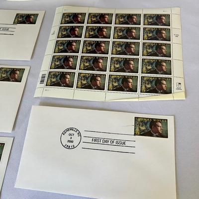 Thomas Wolfe Collector’s Stamps & More Stamps (B1-RG)