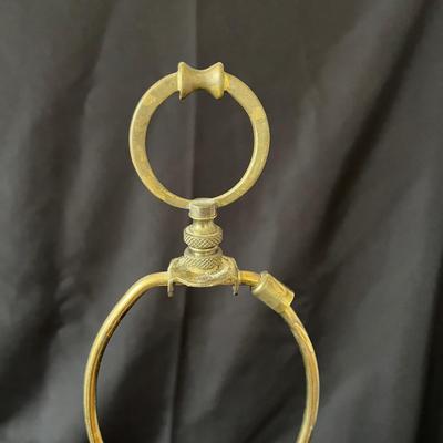 Two Vintage Crystal Lamps (M-BC)