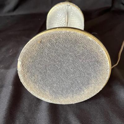 Two Vintage Crystal Lamps (M-BC)