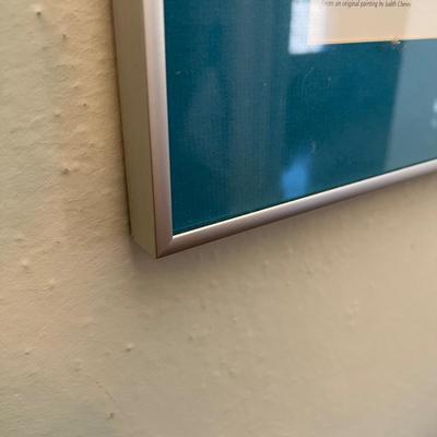 Pencil Signed Judith Cheney ‘The French Broad River in Asheville Illustrated Map (B1-RG)