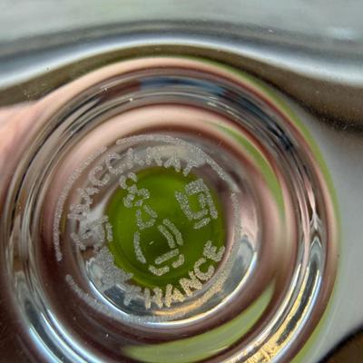 Four Baccarat Perfection Chartreuse Rhine Wine Glasses (LR-MG)