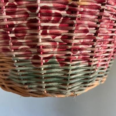 Wicker Laundry & More Baskets With Handles (B1-RG)