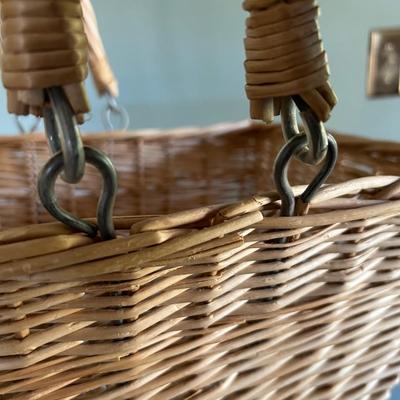 Wicker Laundry & More Baskets With Handles (B1-RG)