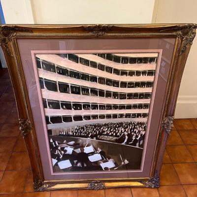 Signed J F Goodman Orchestra Painting (M-BC)