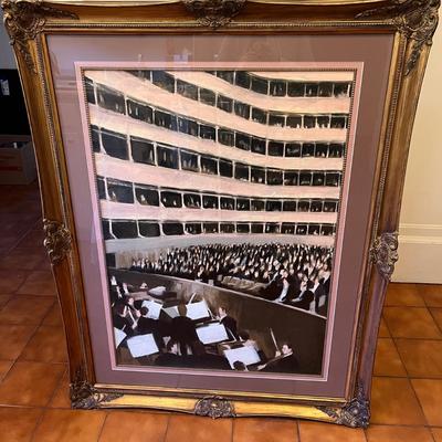 Signed J F Goodman Orchestra Painting (M-BC)