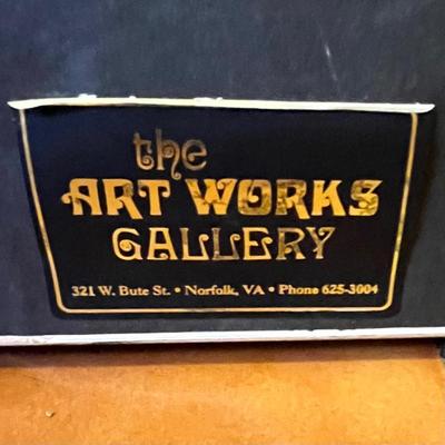 Signed J F Goodman Orchestra Painting (M-BC)