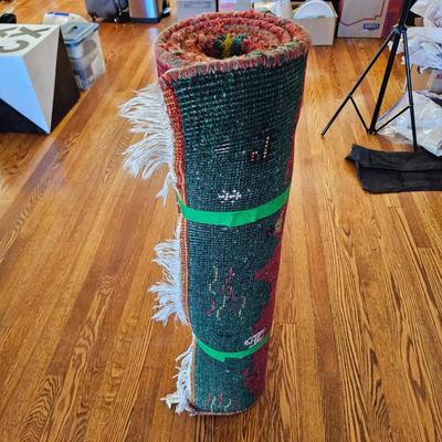 Red & Green Hand Woven Persian Rug (LR-JS)