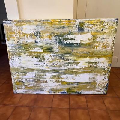 “Life’s Garden” Original Abstract Painting (M-BC)