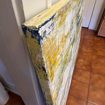 “Life’s Garden” Original Abstract Painting (M-BC)