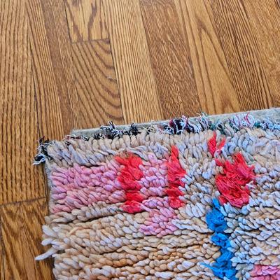 Colorful Moroccan Runner Rug & Pad (LR-JS)
