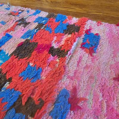 Colorful Moroccan Runner Rug & Pad (LR-JS)