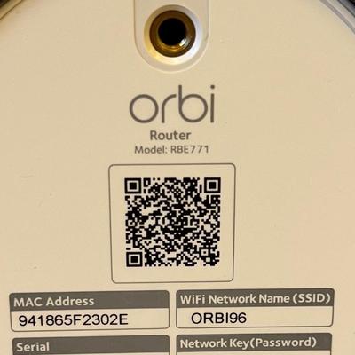 Orbi 770 Series Tri-Band WiFi Mesh Two-Pack Router (M-BC)