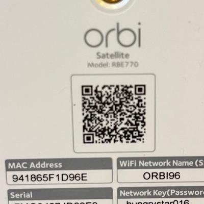 Orbi 770 Series Tri-Band WiFi Mesh Two-Pack Router (M-BC)
