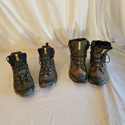 Two Pair Salomon Size 9 Hiking Boots (LR-JS)