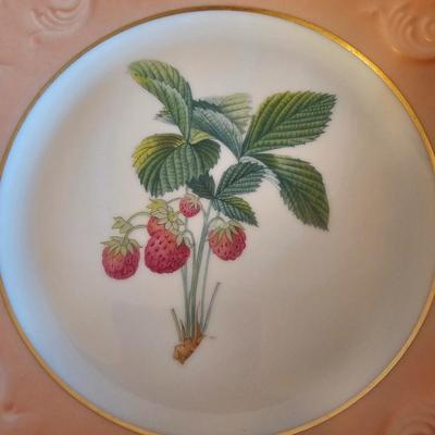 Sevem Mottahedeh Summer Fruit Salad/Desert Plates (LR-JS)