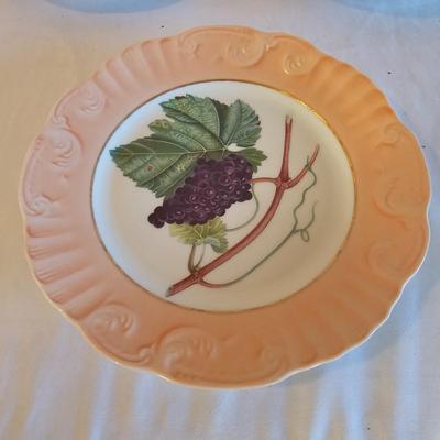 Sevem Mottahedeh Summer Fruit Salad/Desert Plates (LR-JS)