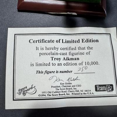 Troy Aikman Figurine