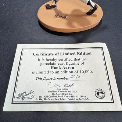 Hank Aaron Figurine