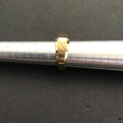 Sale Photo Thumbnail #90: Jaxxon Goldplated signet ring very nice no wear no scratches please see attached photos