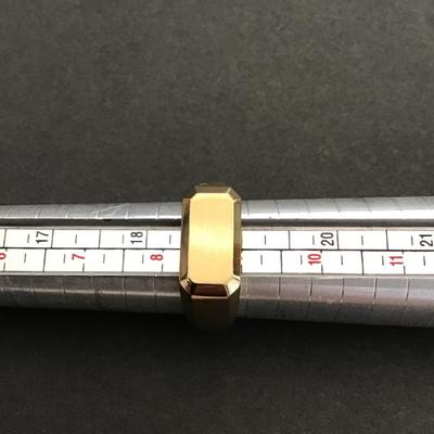 Sale Photo Thumbnail #89: Jaxxon Goldplated signet ring very nice no wear no scratches please see attached photos