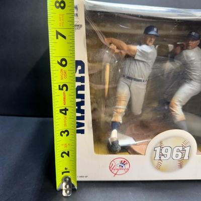 Mickey Mantle & Roger Maris Figurines = Box 1