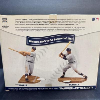 Mickey Mantle & Roger Maris Figurines - Box #2