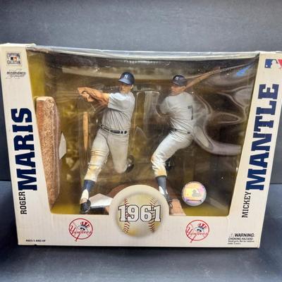 Mickey Mantle & Roger Maris Figurines - Box #2