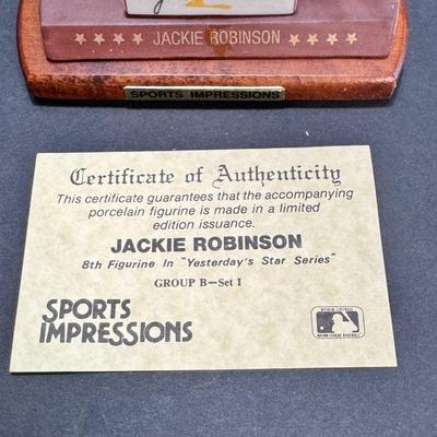 Jackie Robinson Figurine