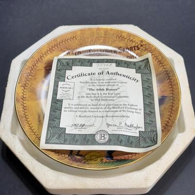 Babe Ruth 60th Homerun Plate
