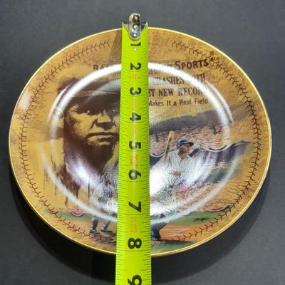 Babe Ruth 60th Homerun Plate