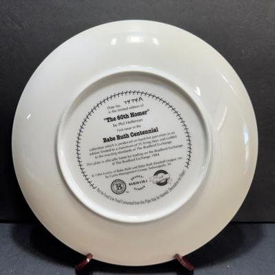 Babe Ruth 60th Homerun Plate