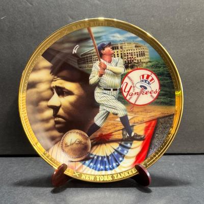 Babe Ruth Pillars of Baseball Plate