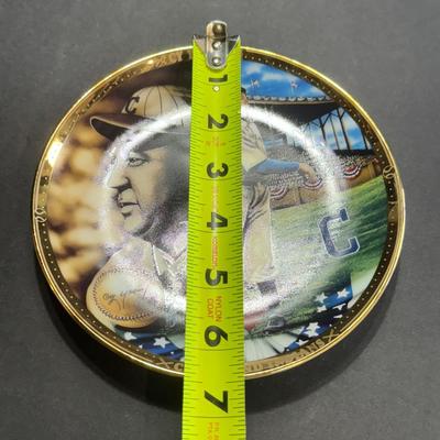 Cy Young Pillars of Baseball Plate