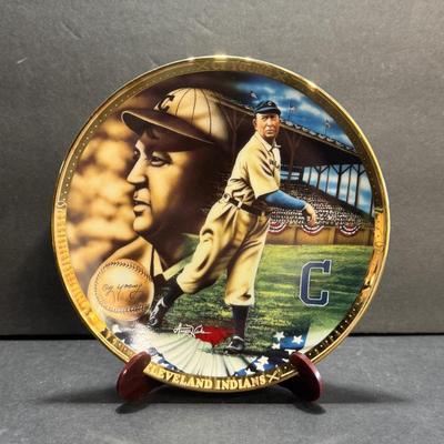 Cy Young Pillars of Baseball Plate