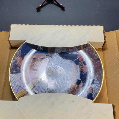 Yogi Berra "It ain't over" Plate