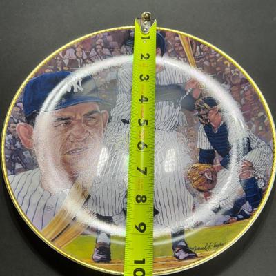Yogi Berra "It ain't over" Plate #2