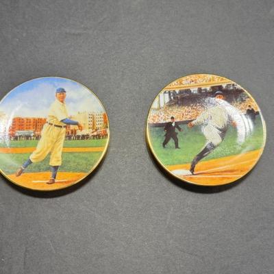 Ty Cobb & Cy Young Plates
