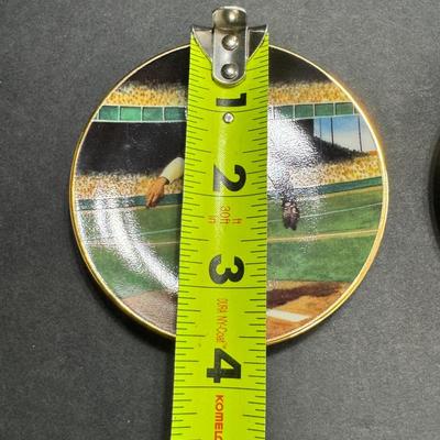 Tris Speaker & Christy Mathewson Plates